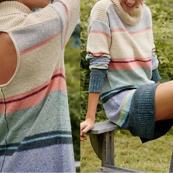 Anthropologie Daily Practice Turtleneck jumper dress Size XL,L,M,XS NWT - Picture 2 of 13